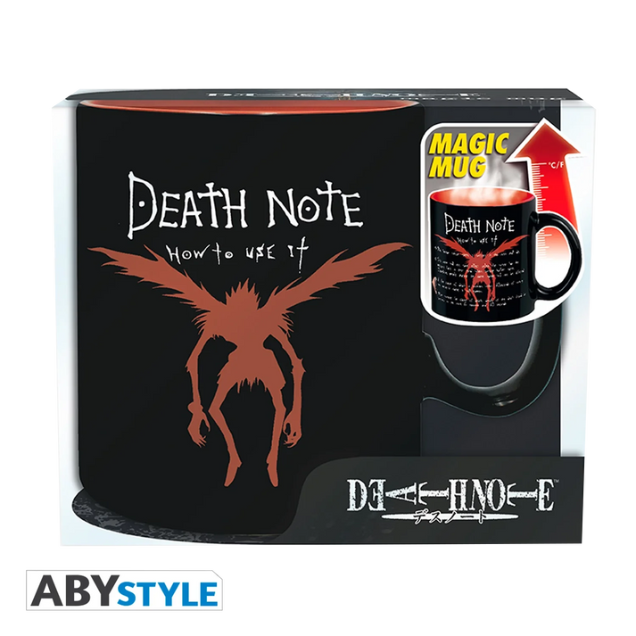DEATH NOTE Mok Warmteverandering Kira&Ryuk 460ml