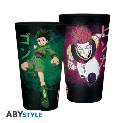 HUNTER X HUNTER Groot glas Gon vs Hisoka 400ML