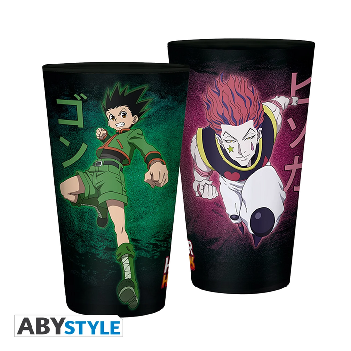HUNTER X HUNTER Groot glas Gon vs Hisoka 400ML