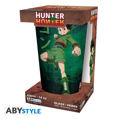 HUNTER X HUNTER Groot glas Gon vs Hisoka 400ML