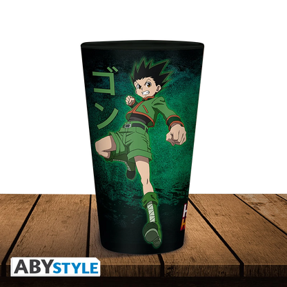 HUNTER X HUNTER Groot glas Gon vs Hisoka 400ML
