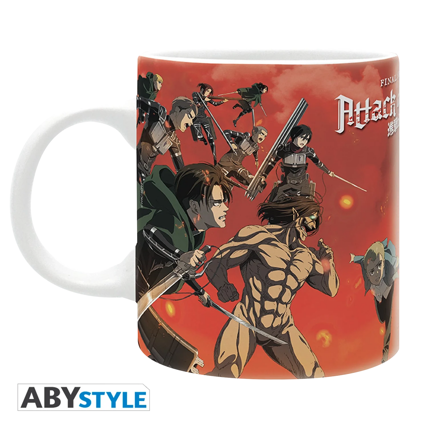 ATTACK ON TITAN Mok 320ml Battle Scene Seizoen 4