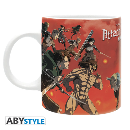 ATTACK ON TITAN Mok 320ml Battle Scene Seizoen 4