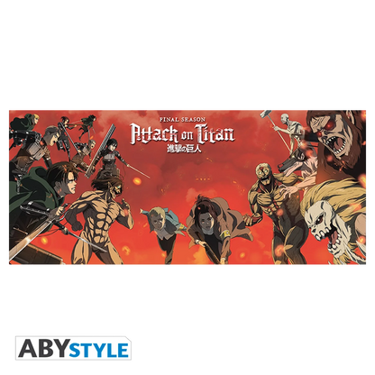 ATTACK ON TITAN Mok 320ml Battle Scene Seizoen 4