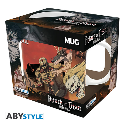 ATTACK ON TITAN Mok 320ml Battle Scene Seizoen 4