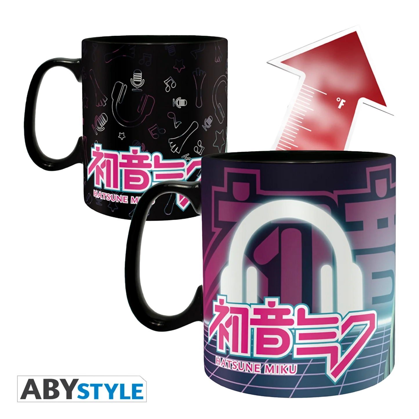 HATSUNE MIKU Mok Warmtewisseling 460ml