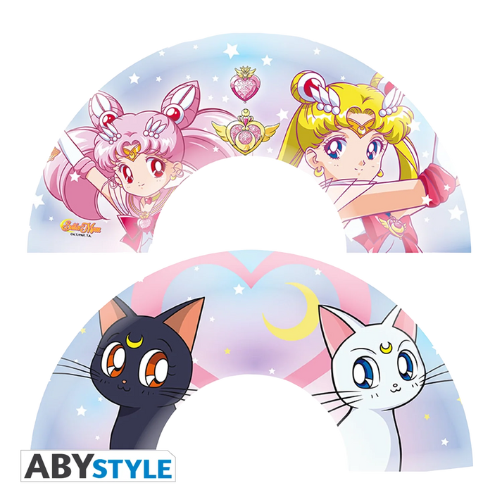 SAILOR MOON Waaier - Waaier "Sailor Moon & Cats"