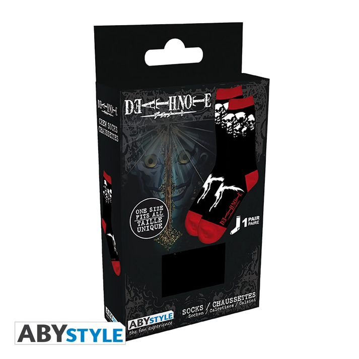 DEATH NOTE Sokken Zwart Ryuk