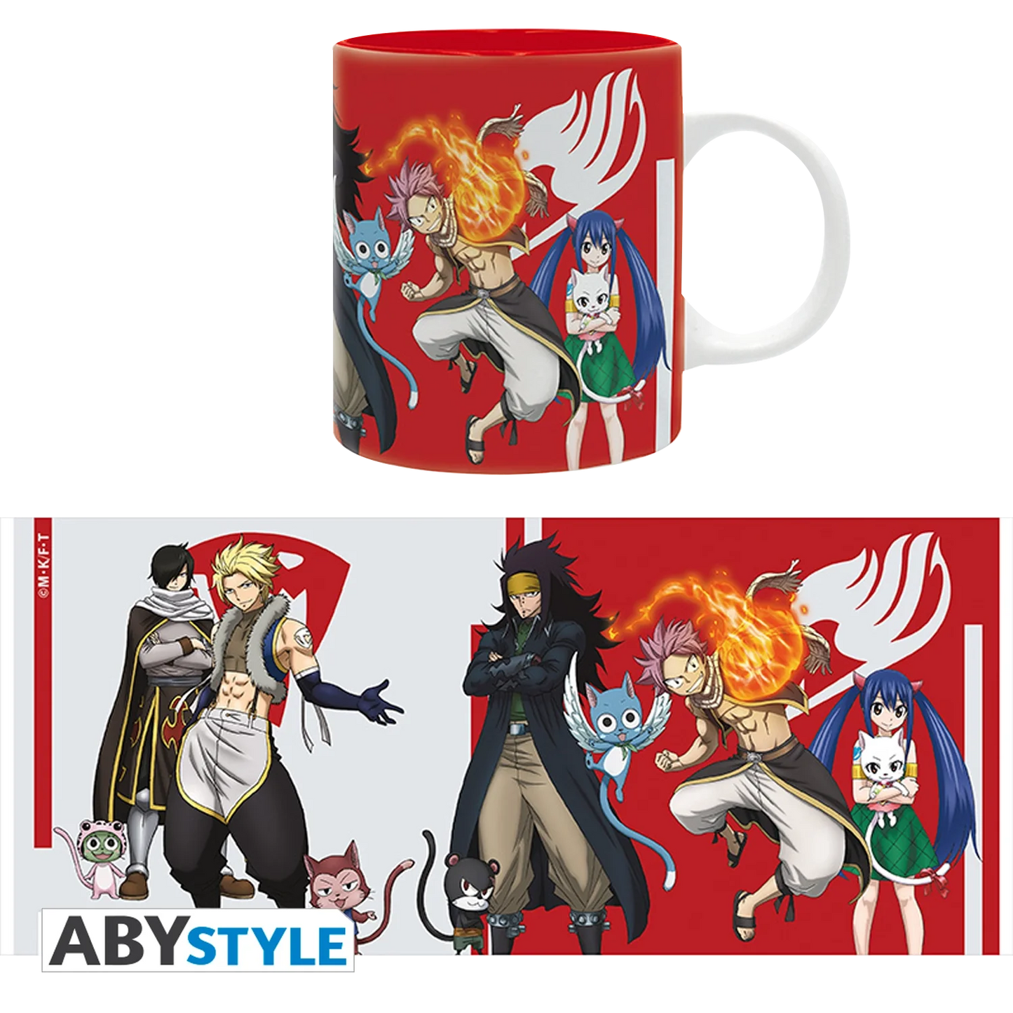 FAIRY TAIL Mug 320ml Dragon Slayers
