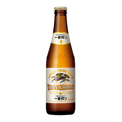 KIRIN Ichiban Bierfles Alk.5% 330ML
