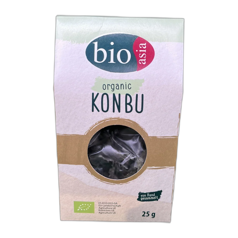 BIOASIA Organic Konbu 25G Bio Goldener Blatttang