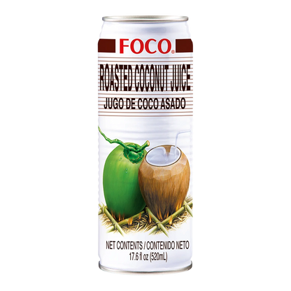FOCO Kokosnusssaft mit Röstgeschmack 520ML