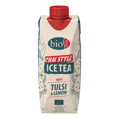 BIOASIA biologische ijsthee met tulsi en citroen 500ML