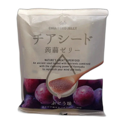 WAKASHOU Chiaseed Jelly-druif 165G