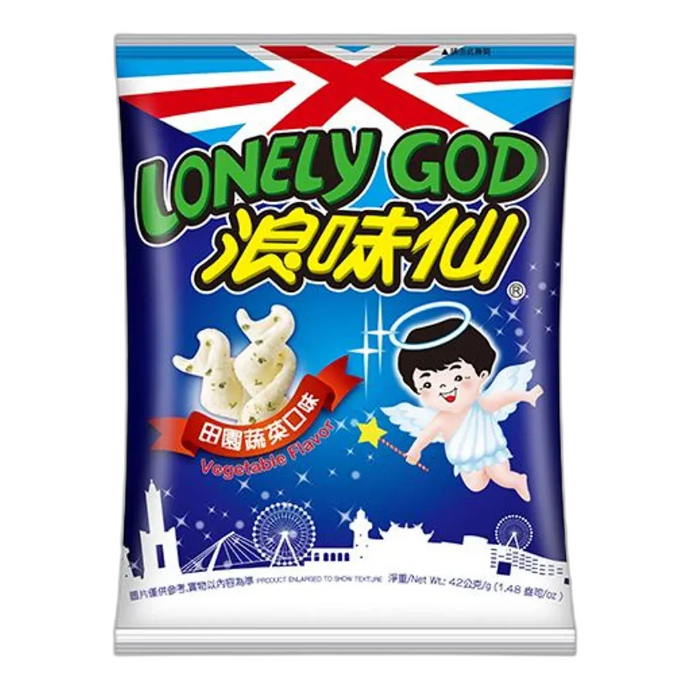 WANT WANT Potato Twist Groenten 42G – Krokante Aziatische snack