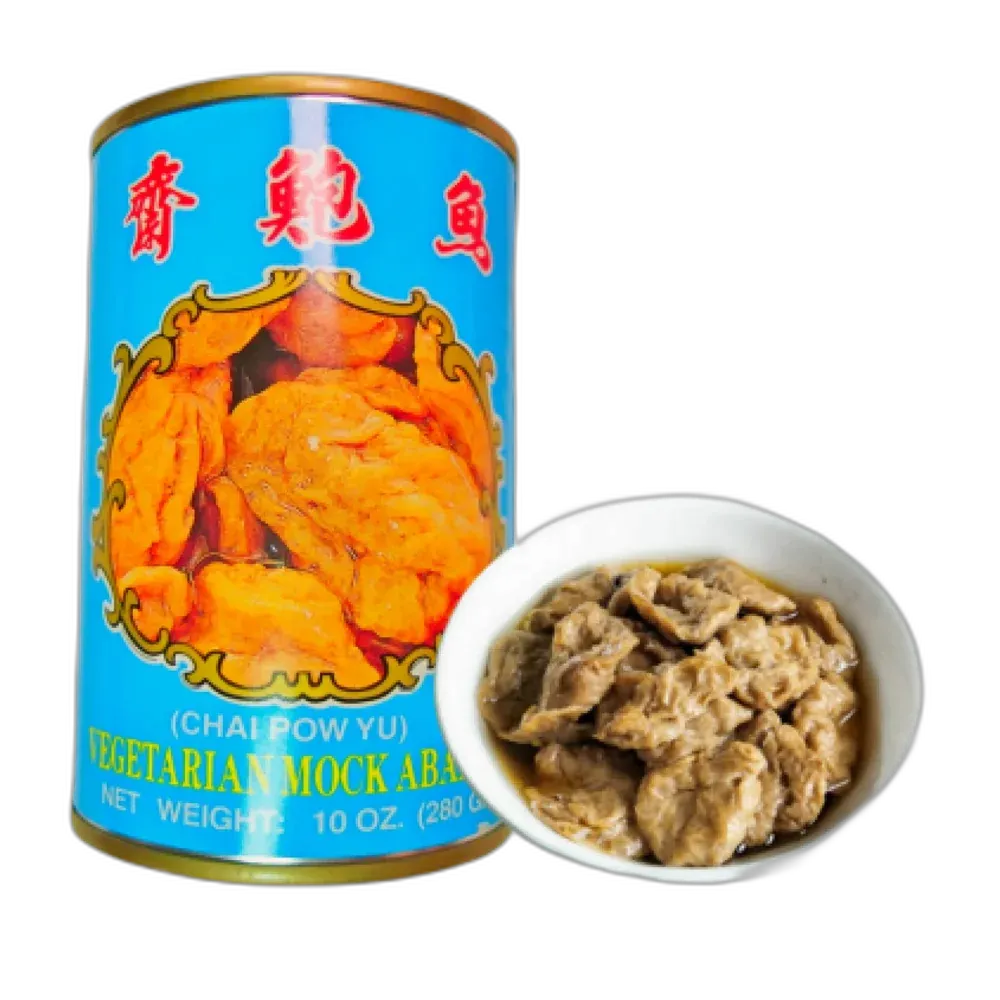 WU CHUNG Mock Abalone – Vegane Abalone aus Weizengluten, 280g