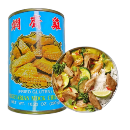 WU CHUNG Mock Chicken 290g – Veganistisch vleesalternatief uit Taiwan