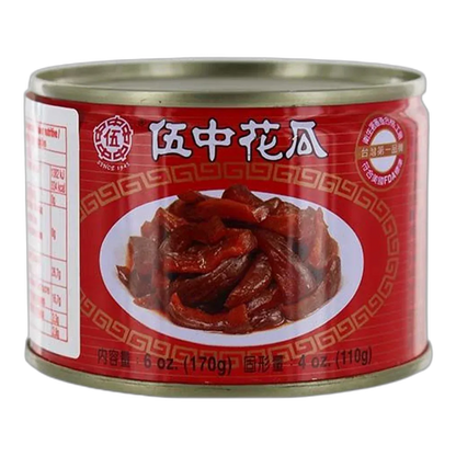 WU CHUNG Ingelegde komkommer – Aziatische ingelegde komkommers 110G