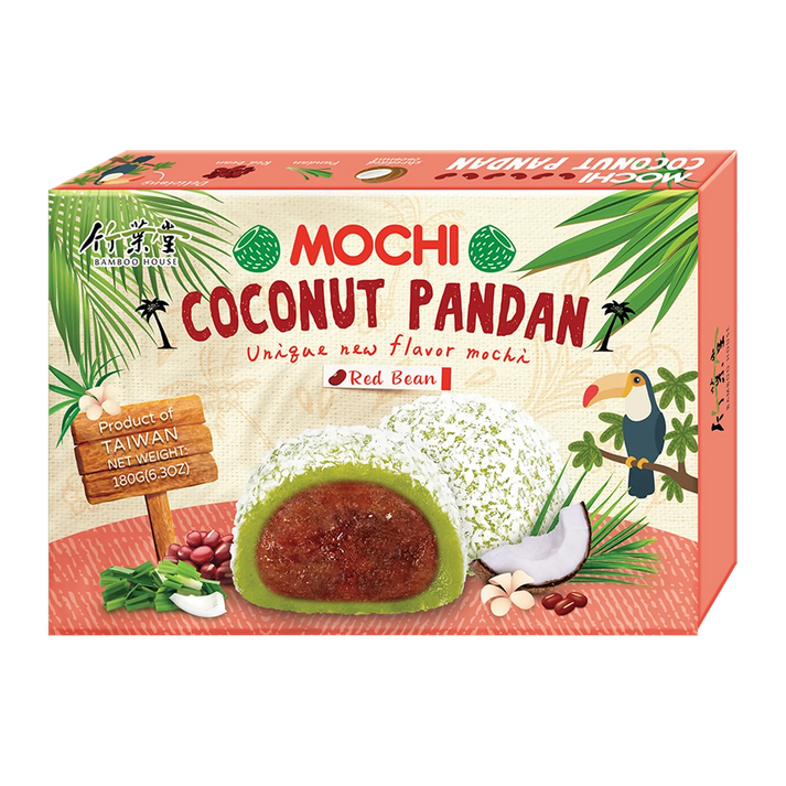 BAMBOE HUIS Kokos Panda Rode Bonen Mochi 180G