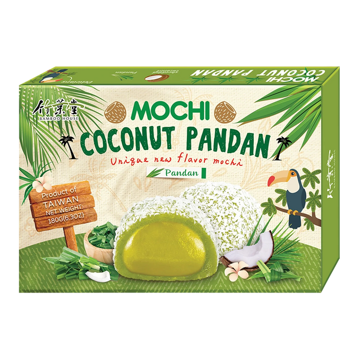 BAMBOEHUIS Kokosnoot Pandan Mochi 180G