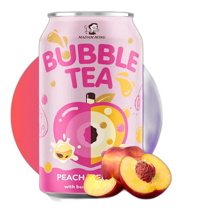 LADY BOBA Bubble Peach Tea Barstende Bubble 320ML