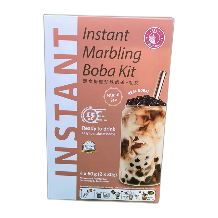 O's Bubble Instant Boba Zwarte Thee 240G