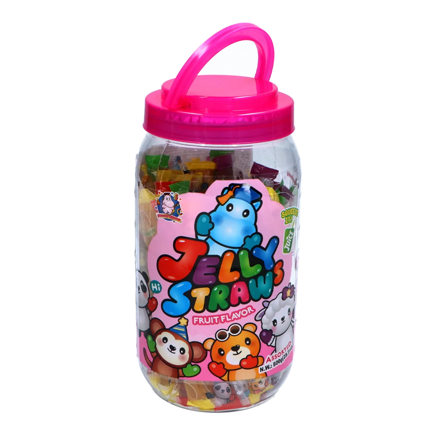 Hippo Jelly Straw 800g