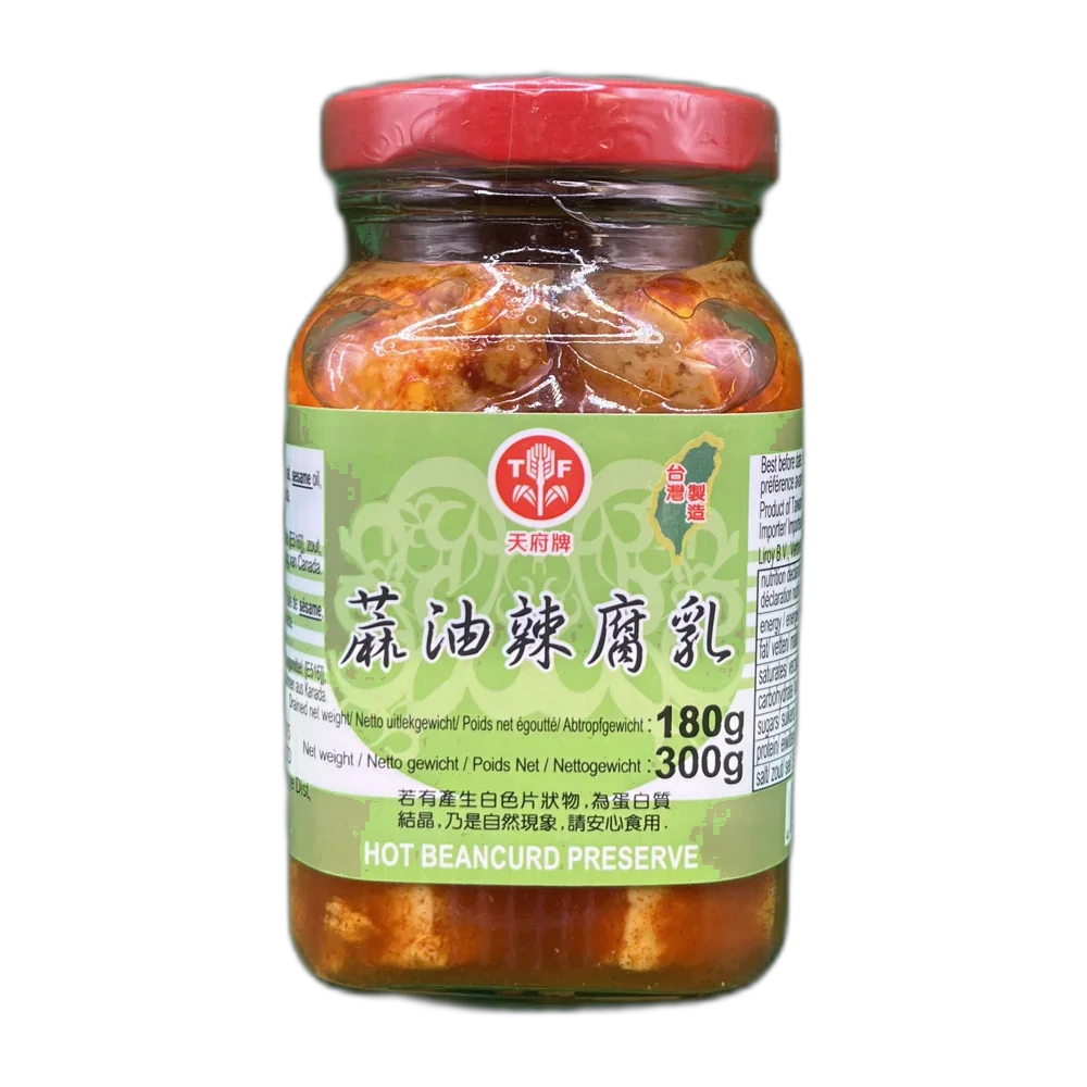 SZECHUAN TIAN FU Chili Beancurd Pittig 300G