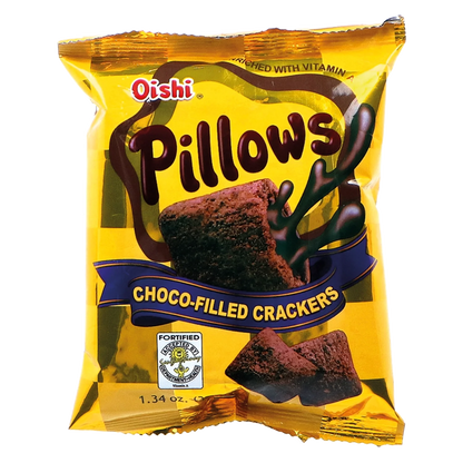 Pillows Choco Gevulde Crackers 38g