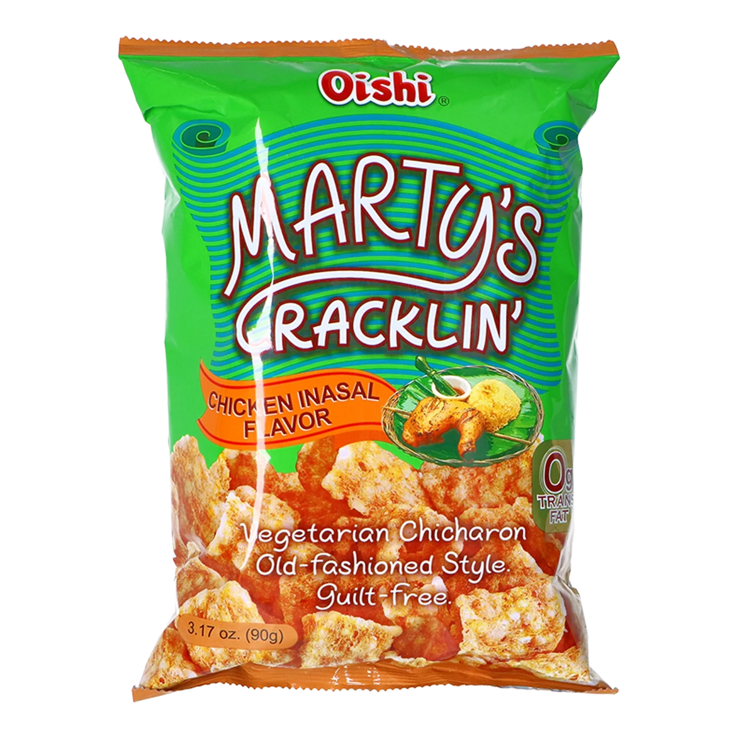 OISHI MARTY'S Knetterende Kip Chicaron 90G