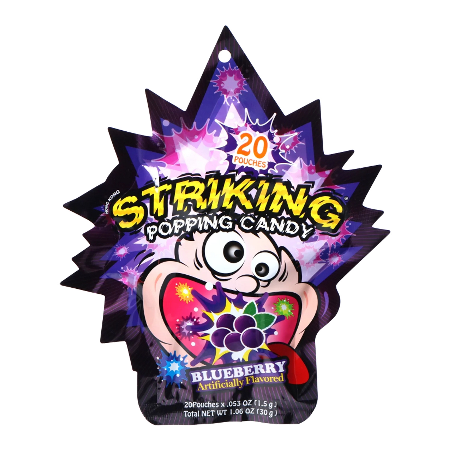 OPVALLEND Popping Candy Blueberry 30G