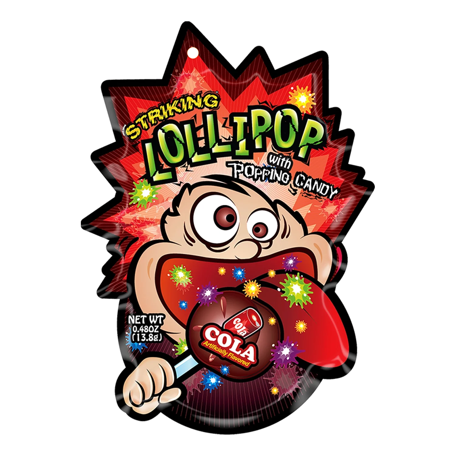 STRIKING Lollipop Popping Candy Cola 13,8G