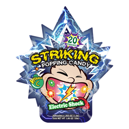 OPVALLEND Popping Candy Elektrische Schok Vit. C 30G