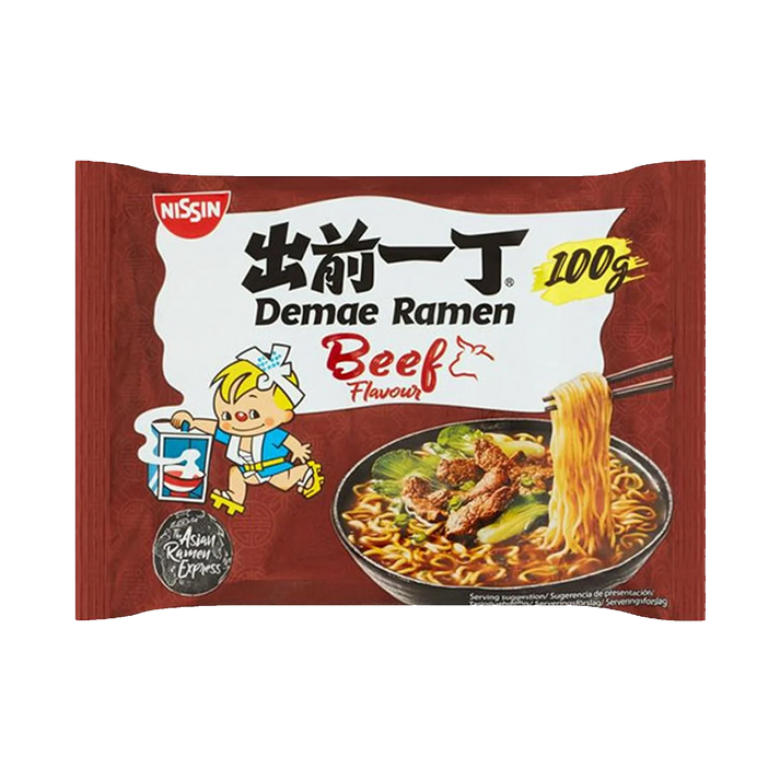 NISSIN Demae Ramen 5 Kruiden Rundsmaak 100G