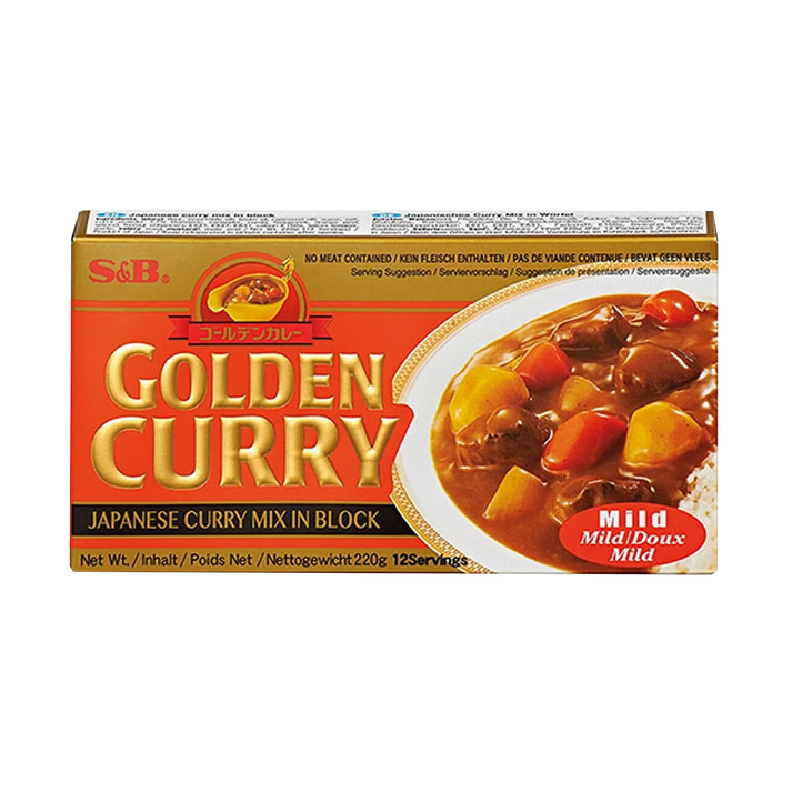 S&B Gouden Curry Mild 220G