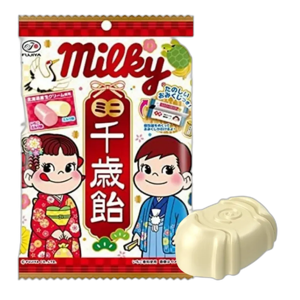 FUJIYA Milky Candy Chitose – Japanische Milchbonbons 65g