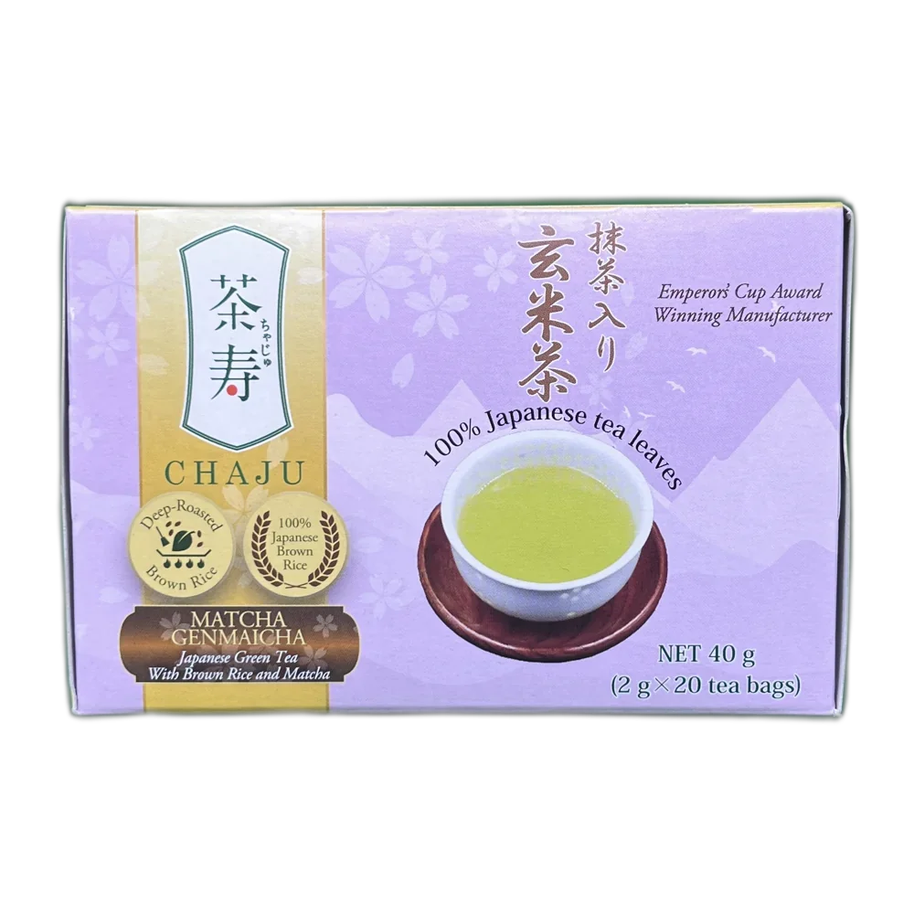 CHAJU Japanese Green Tea Bag Matcha Genmaicha 40g