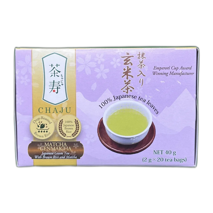 CHAJU Japanse groene theezakje Matcha Genmaicha 40g