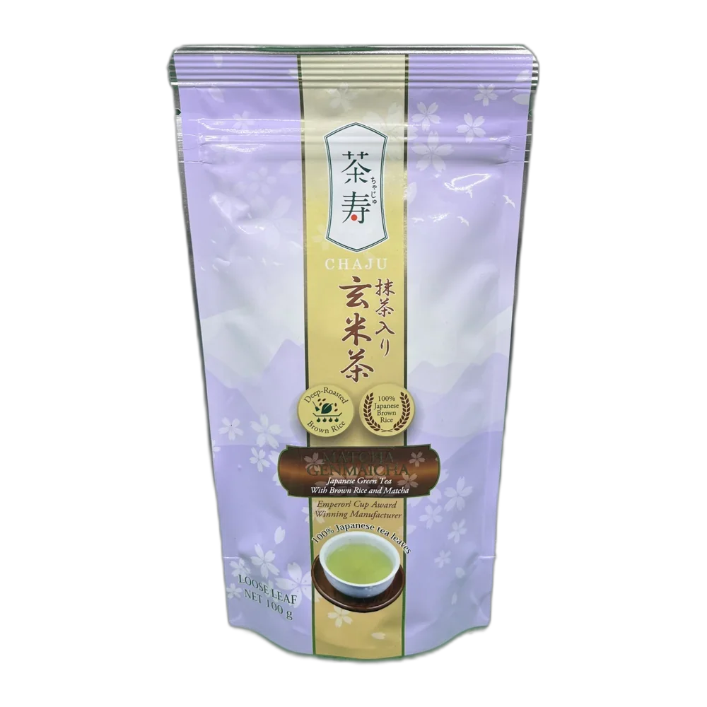 CHAJU Japanese Green Tea Leaf MatchaGanmaicha 100g