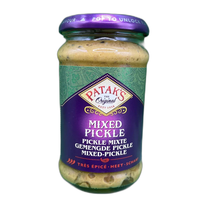 PATAK'S Gemengde Pickles Groenten Ingelegd Heet 283G