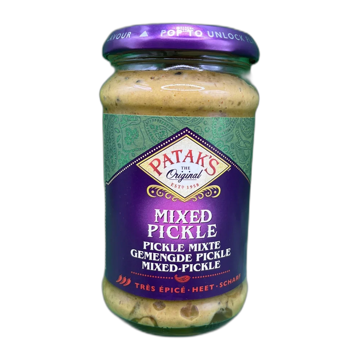 PATAK'S Gemengde Pickles Groenten Ingelegd Heet 283G