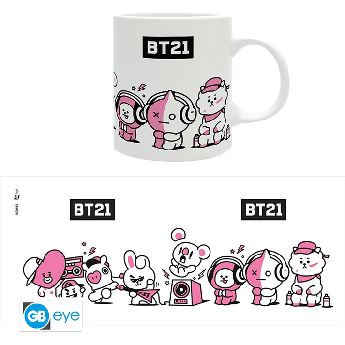BT21 Mok 320ML Muziek afspelen