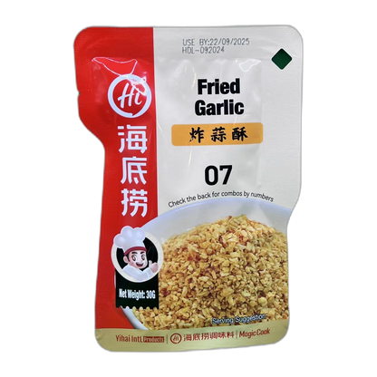 HAIDILAO Fried Garlic Frittiert. Knoblauch 30G