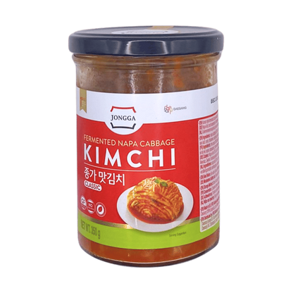 JONGGA Mat Kimchi in glas geslepen 350G