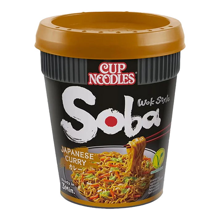 NISSIN Cup Noedels Soba Japanse Curry 90G