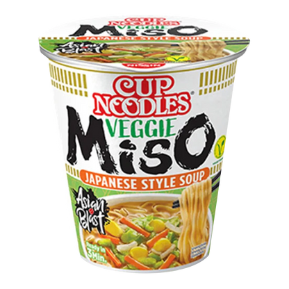 NISSIN Cup Noodle Veggie Miso 67G