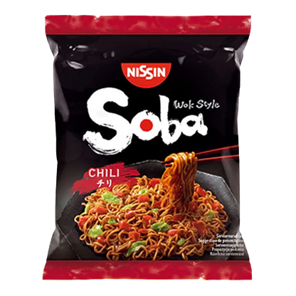 NISSIN Noedelzak Soba Chili 110G