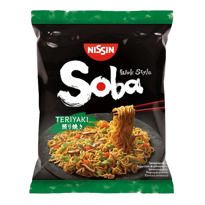 NISSIN Noedelzak Soba Teriyaki 110G