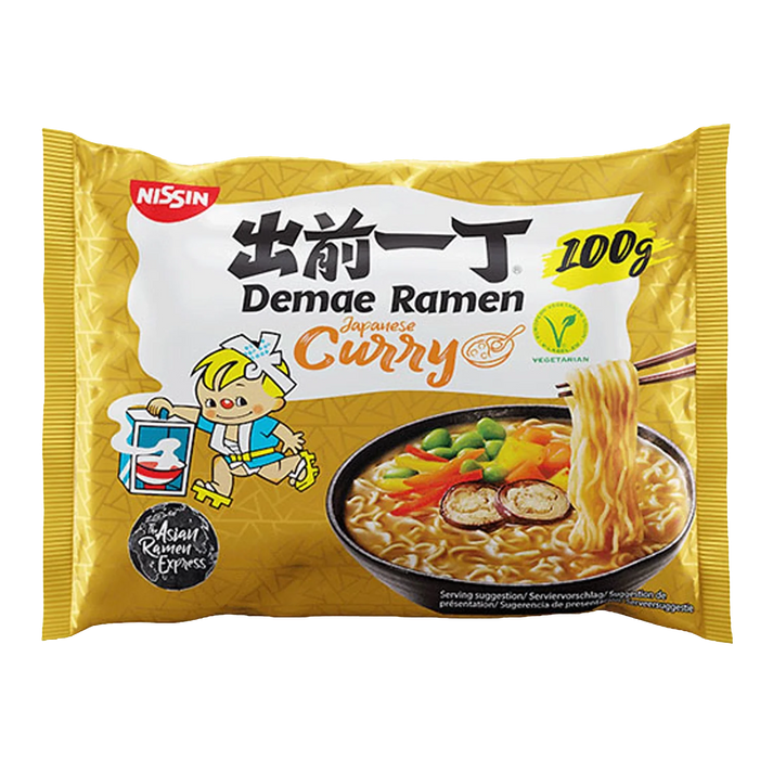 NISSIN Demae Ramen Japanse Curry 100G