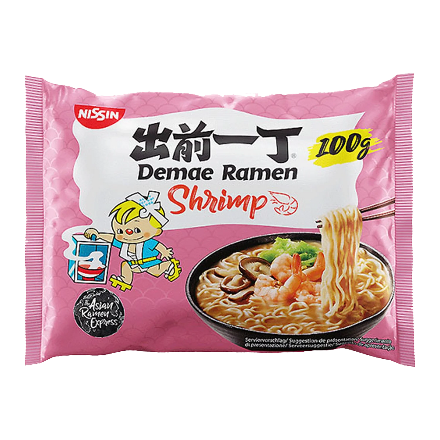 NISSIN Demae Ramen Garnalen 100G